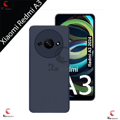 Picture of For Xiaomi Redmi A3 (2024) luxury silicon protect Back Cover soft case