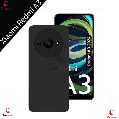 Picture of For Xiaomi Redmi A3 (2024) luxury silicon protect Back Cover soft case