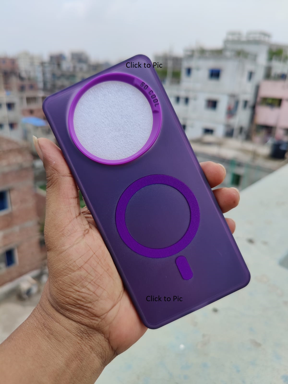 Picture of For Xiaomi Redmi A3 Luxury Back Cover Hard Cases Luxury Frosted Back Slim Metal Non-slip Protective Cover