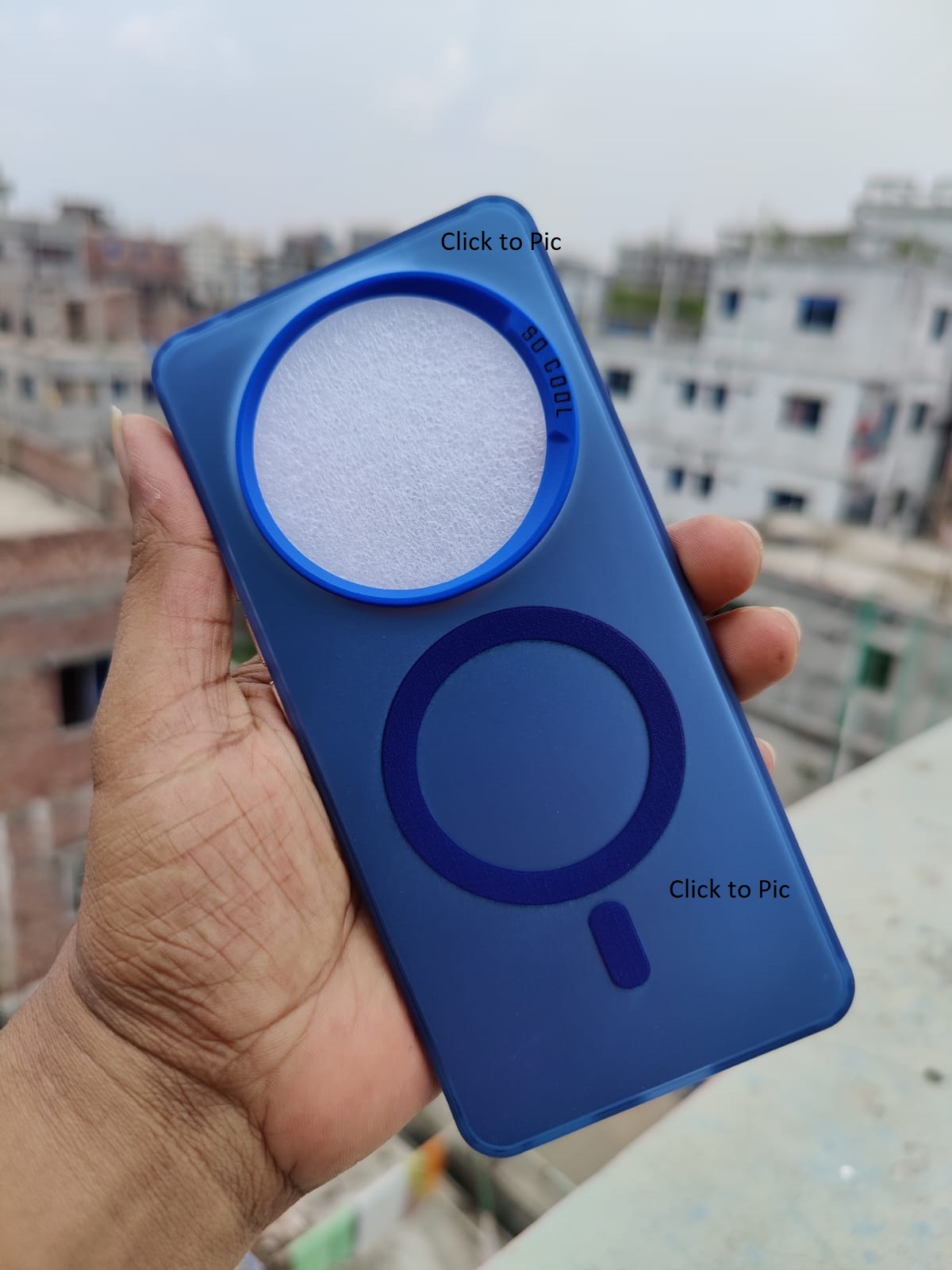 Picture of For Xiaomi Redmi A3 Luxury Back Cover Hard Cases Luxury Frosted Back Slim Metal Non-slip Protective Cover