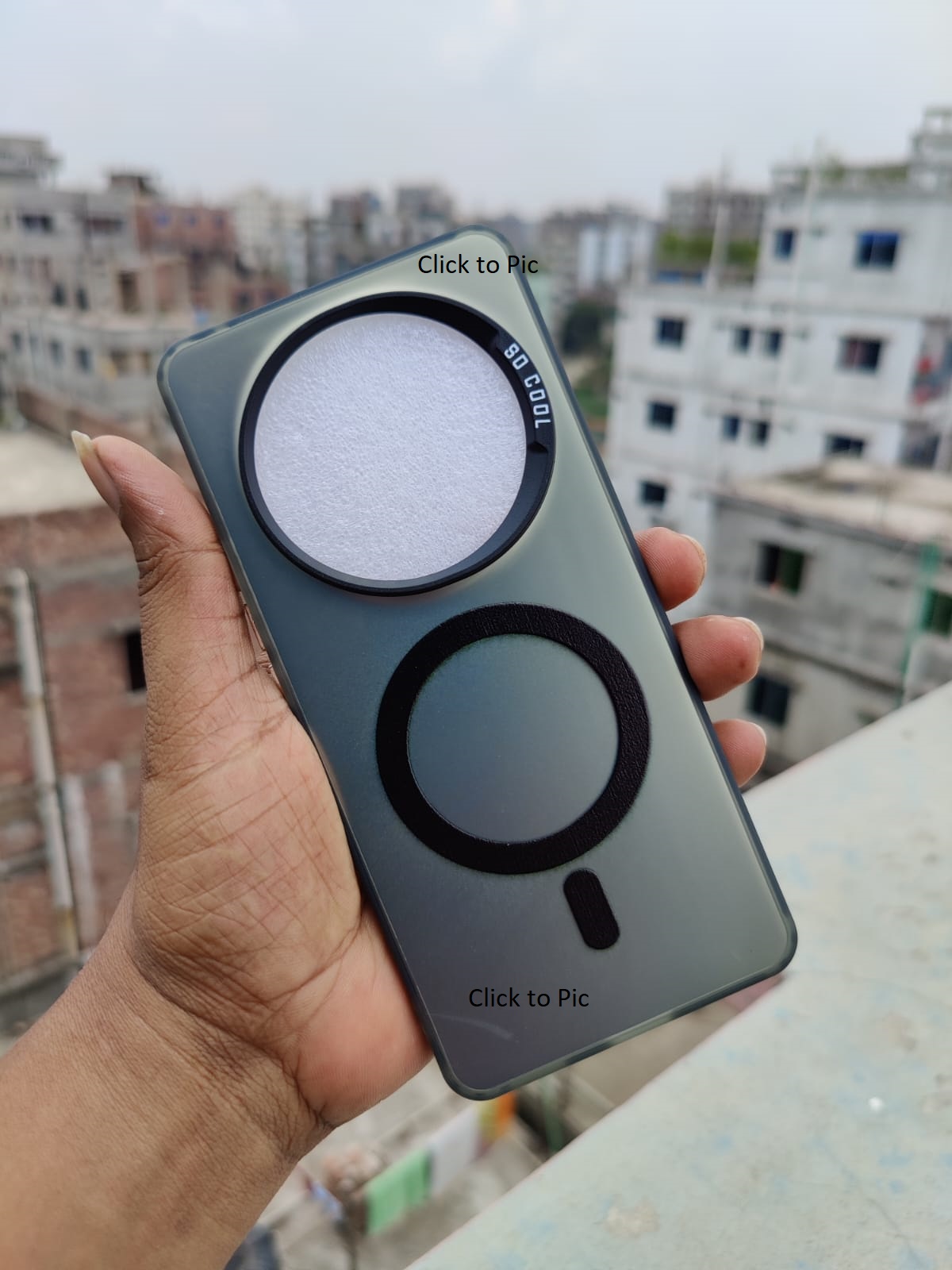 Picture of For Xiaomi Redmi A3 Luxury Back Cover Hard Cases Luxury Frosted Back Slim Metal Non-slip Protective Cover