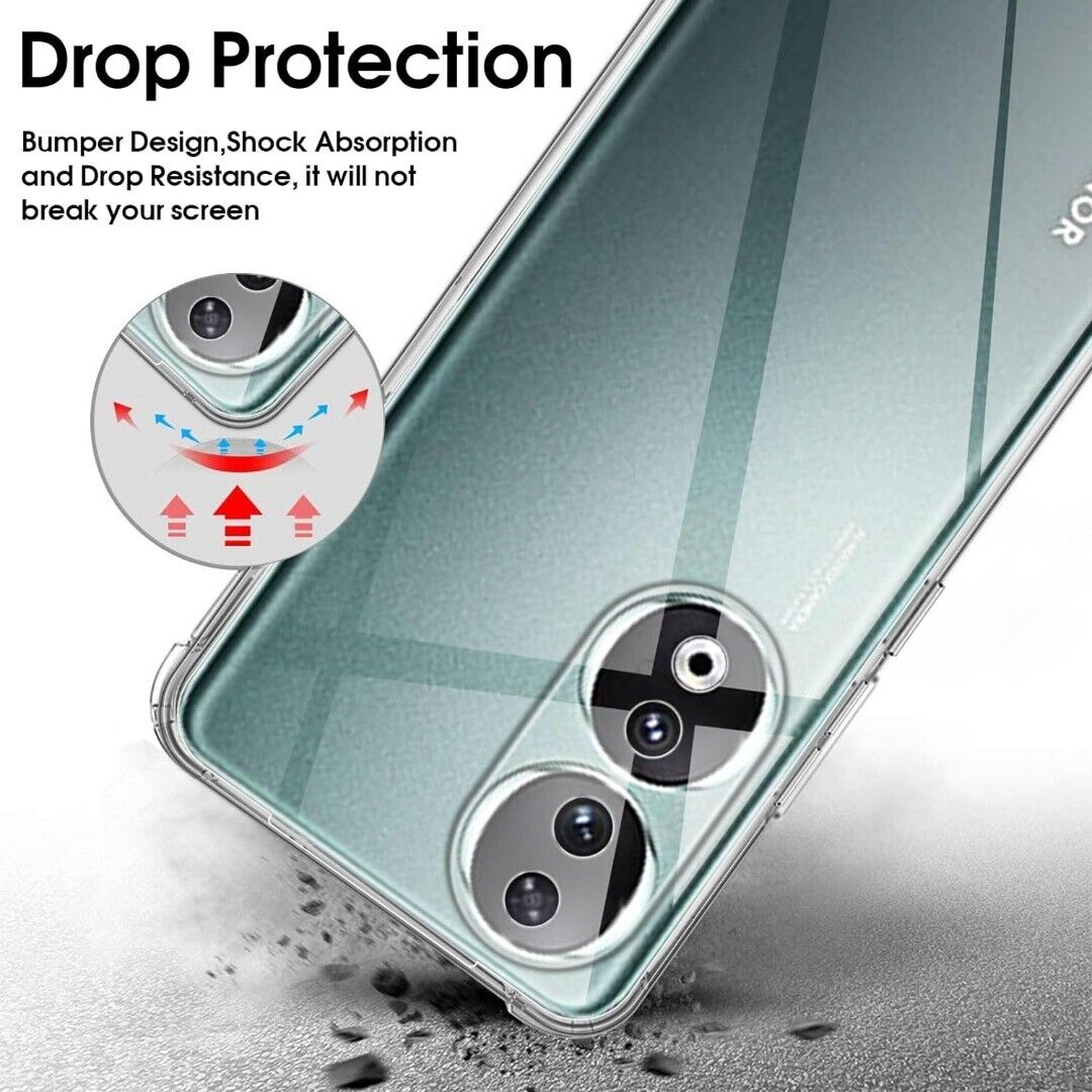 Picture of For Honor X7B Case Crystal Clear Soft TPU Ultra-Thin Transparent Flexible Protective Mobile Phone Back Cover pani cover