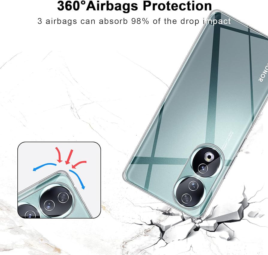 Picture of For Honor X7B Case Crystal Clear Soft TPU Ultra-Thin Transparent Flexible Protective Mobile Phone Back Cover pani cover