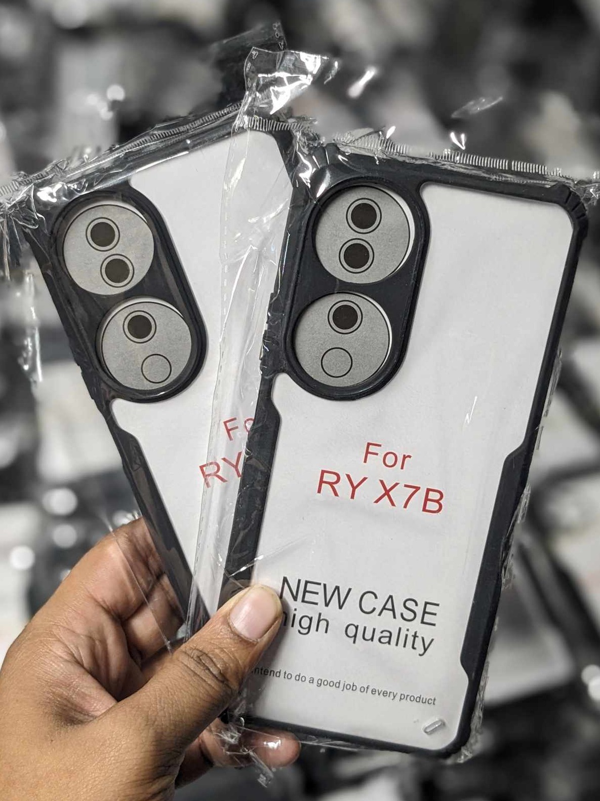 Picture of For Honor X7b Edge-Reinforced Shockproof Cushion xundd Back Clear Hybrid Transparent Hard Cover Casing