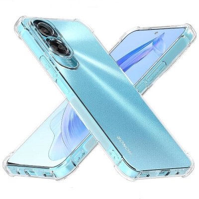 Picture of For Honor 90 Lite Reinforced Shockproof Cushion Back Clear Hybrid Transparent Sof Tpu Back Cover For Honor 90 Lite Phone Case