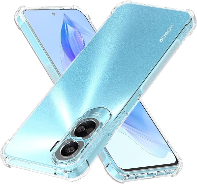 Picture of For Honor 90 Lite Reinforced Shockproof Cushion Back Clear Hybrid Transparent Sof Tpu Back Cover For Honor 90 Lite Phone Case