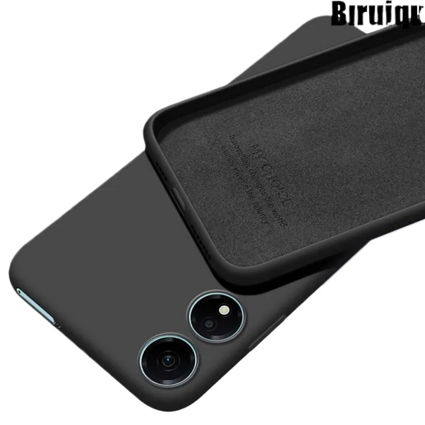 Picture of For Honor X5 Plus Soft Case Smooth Environmentally Friendly Round Edge Camera Bumper Protective Silicone Back Cover Phone Cases for Honor X5 Plus