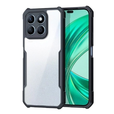 Picture of For Honor X8B Back Cover Silicone Soft Liqiud Back Cover With Handy With Camera Bump Protection 360 Degree For Honor X8B Back Case Silicone Premium Case HonorX8B