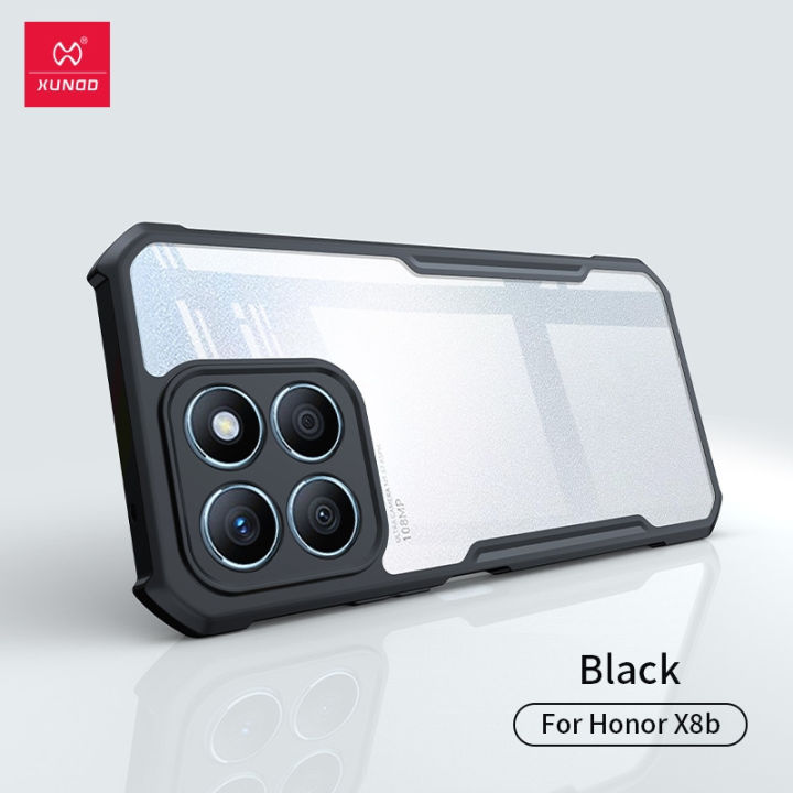 Picture of For Honor X8B Back Cover Silicone Soft Liqiud Back Cover With Handy With Camera Bump Protection 360 Degree For Honor X8B Back Case Silicone Premium Case HonorX8B