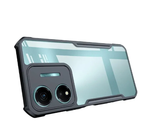 Picture of Xundd Stylish Case For Honor X5 - Raised Edges Protect Camera And Screen Shockproof Transparent - Durable And Reliable - Clear - Phone Back Cover