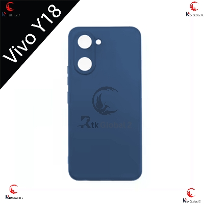 Picture of For Vivo Y18 Luxury Silicone Protect Back Cover Soft Case - Phone - Camera