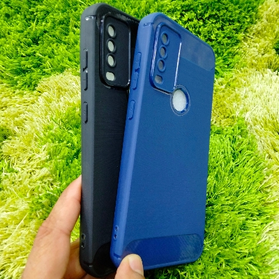 Picture of Carbon Fibre Cover For Walton Primo Gh11 Shining Soft Silicone Back Cover gh 11