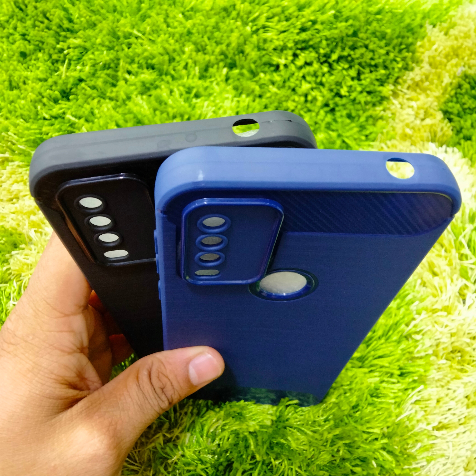 Picture of Carbon Fibre Cover For Walton Primo Gh11 Shining Soft Silicone Back Cover gh 11