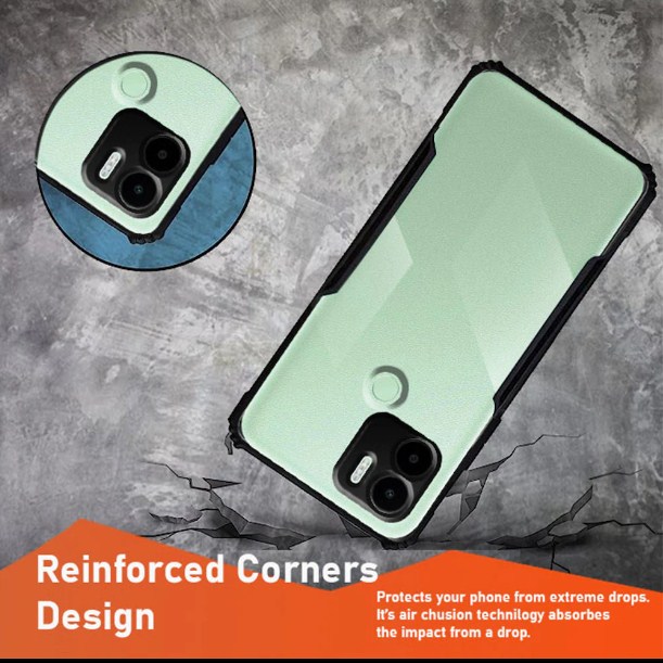 Picture of For Redmi A2 Plus / Poco C51 / Redmi A1 Plus / Poco C50 Back Case Camera Protection Xundd Transparent Protective Mobile Phone Back Cover Redmi A2+/ A1+ Mobile Phone Back Cover With Camera Protective Back Case