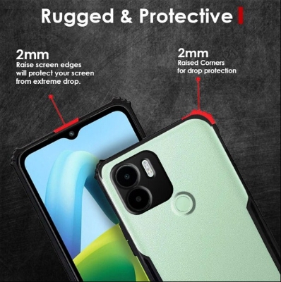 Picture of For Redmi A2 Plus / Poco C51 / Redmi A1 Plus / Poco C50 Back Case Camera Protection Xundd Transparent Protective Mobile Phone Back Cover Redmi A2+/ A1+ Mobile Phone Back Cover With Camera Protective Back Case