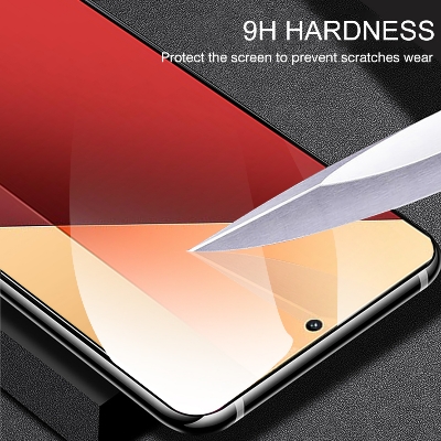 Picture of Realme 12x (6.67 Premium Full Coverage Glass Protector Tempered Glass Screen Protector 9H Hardness