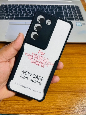 Picture of For Vivo Y200e / T3 5G 2024 / V30Lite 4g Back Cover Xundd Fusion Tranparent Shockproof With Camera Bump Portective Premium Luxury Back Case