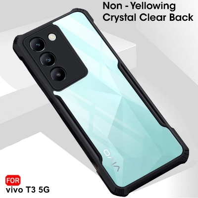 Picture of For Vivo Y200e / T3 5G 2024 / V30Lite 4g Back Cover Xundd Fusion Tranparent Shockproof With Camera Bump Portective Premium Luxury Back Case