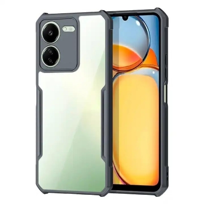 Picture of For vivo iQOO Z9 5G Xundd Airbags Soft TUP Bumper Shockproof Shell Back Clear Camera and Screen Protective Phone Cover