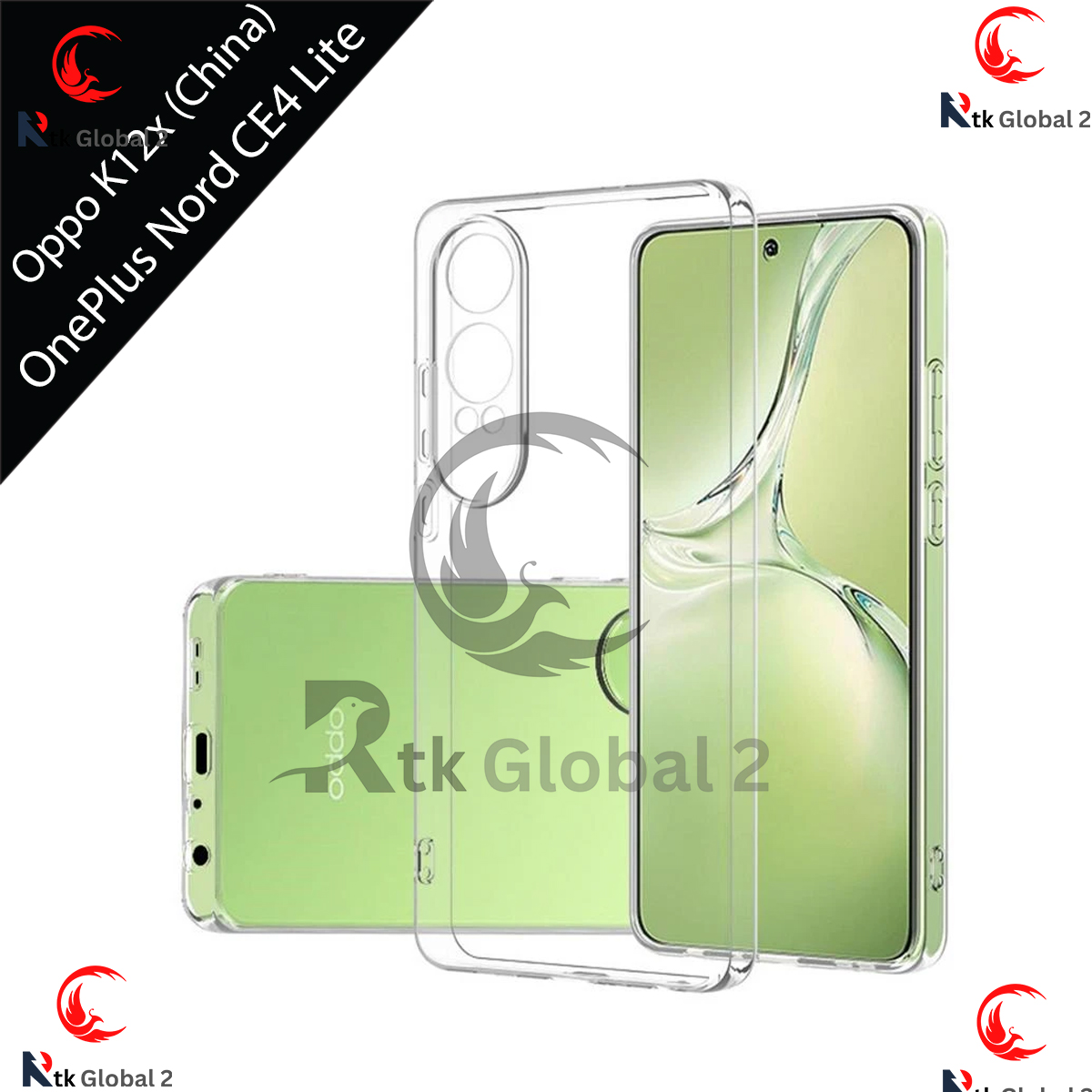 Picture of TPU Case OnePlus Nord CE4 Lite Case For Oppo K12x (China) Bumper Case with Clear Soft TPU Protective Phone Cover