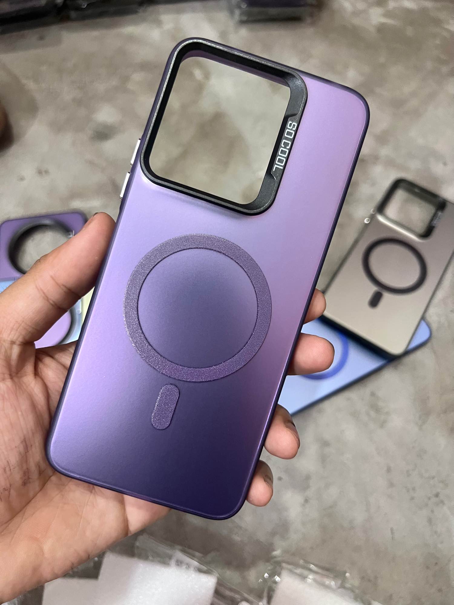 Picture of Redmi note 13 4G matte finish premium back cover