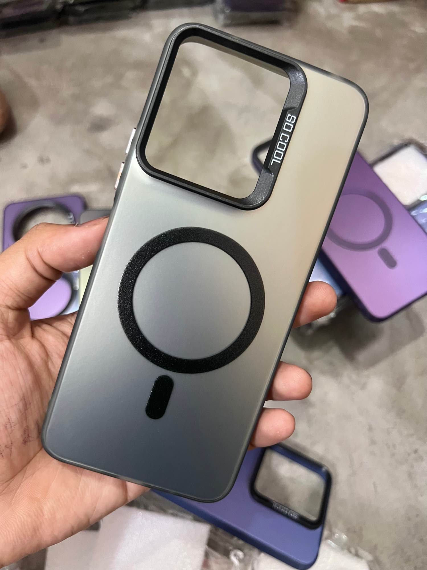 Picture of Redmi note 13 4G matte finish premium back cover