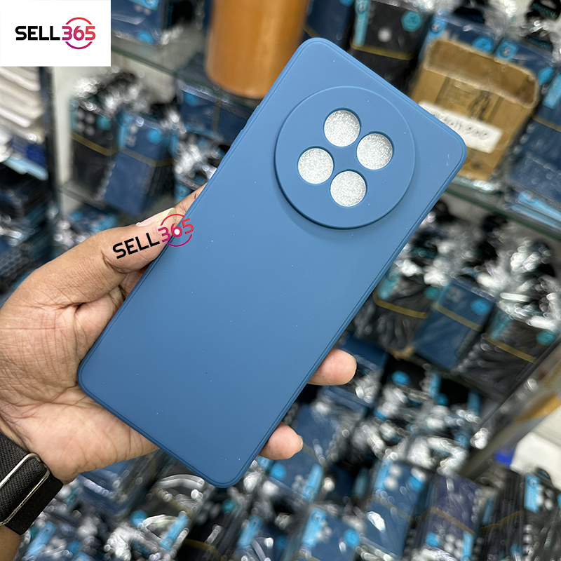 Picture of For Realme 12X 5G Matte Finish Silicone with Inside Fiber Cloth Phone Back cover