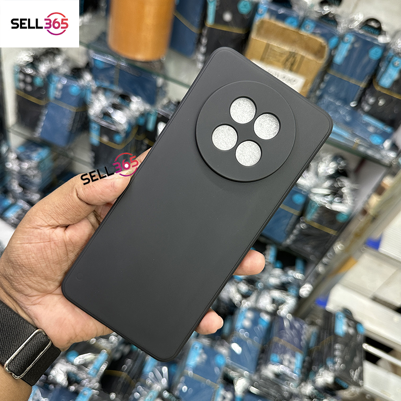 Picture of For Realme 12X 5G Matte Finish Silicone with Inside Fiber Cloth Phone Back cover