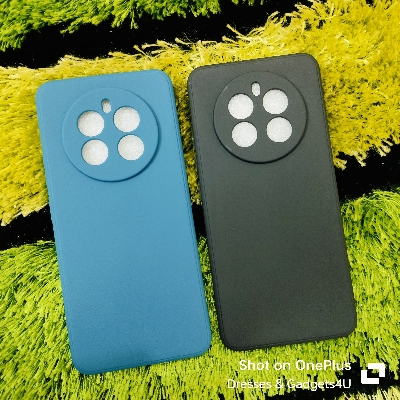Picture of Realme 12+ Silicone Back Case with Camera Protective Soft Touch Finised Silky Liquid Silicone Premium Mobile Phone Back Cover Narzo70 / Narzo 70Pro5g Back Case RealmeNarzo70Pro