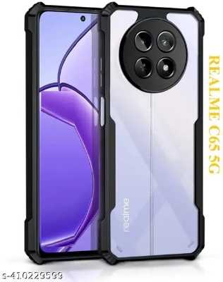 Picture of For Realme C65 5G Xundd Hard Clear Acrylic Shockproof TPU Bumper Mobile Phone Case Back Cover