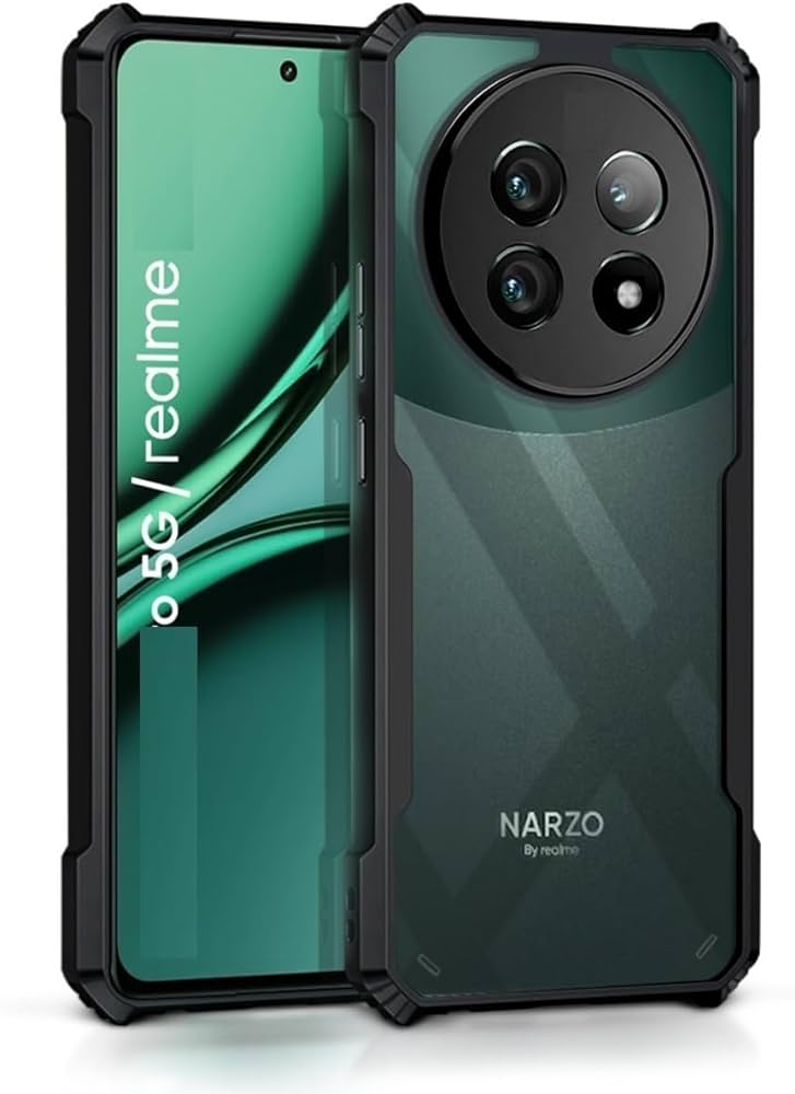 Picture of For realme 12 5G / realme 12x Phone Case Camera protection Liquid Silicone Soft Gel Rubber Shockproof Phone Case Back Cover