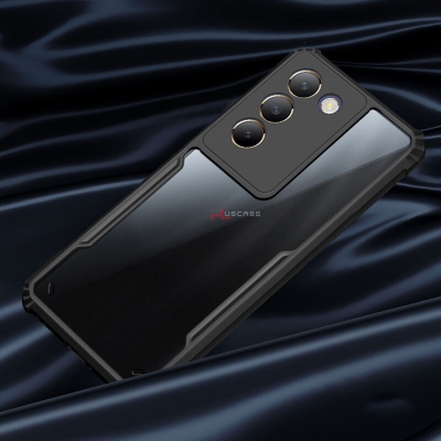 Picture of PlusCase for Vivo Y100 / V40 SE 5G / V30 Lite 4G Case Air Cushion Hard Clear Shockproof Back Cover