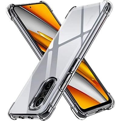 Picture of Xiaomi Redmi K40 Premium Silicone Case Crystal Clear Soft TPU Ultra-Thin Transparent Flexible Protective Mobile Phone Back Cover