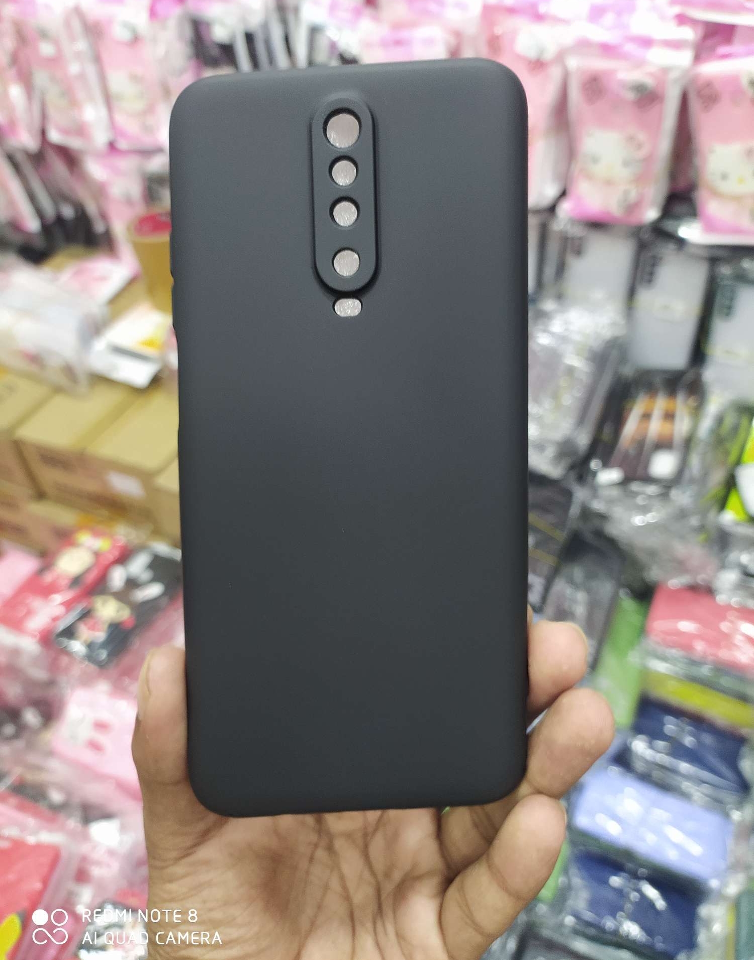 Picture of For Xiaomi Poco X2 / Redmi K30 Heavy Strong Liquid Silicone Soft Gel Rubber Shockproof Cover - Phone Back Cover (Back Case Cover For Smartphone)