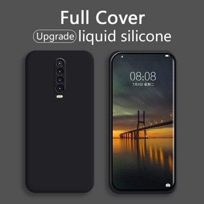 Picture of For Xiaomi Poco X2 / Redmi K30 Heavy Strong Liquid Silicone Soft Gel Rubber Shockproof Cover - Phone Back Cover (Back Case Cover For Smartphone)
