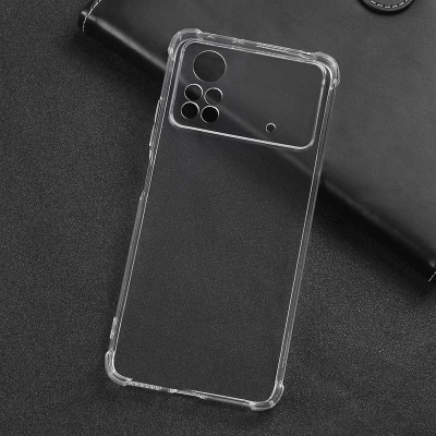 Picture of Xiaomi Poco X4 Pro 5G TPU Back Cover Shockproof Silicone Bumper - Transparent