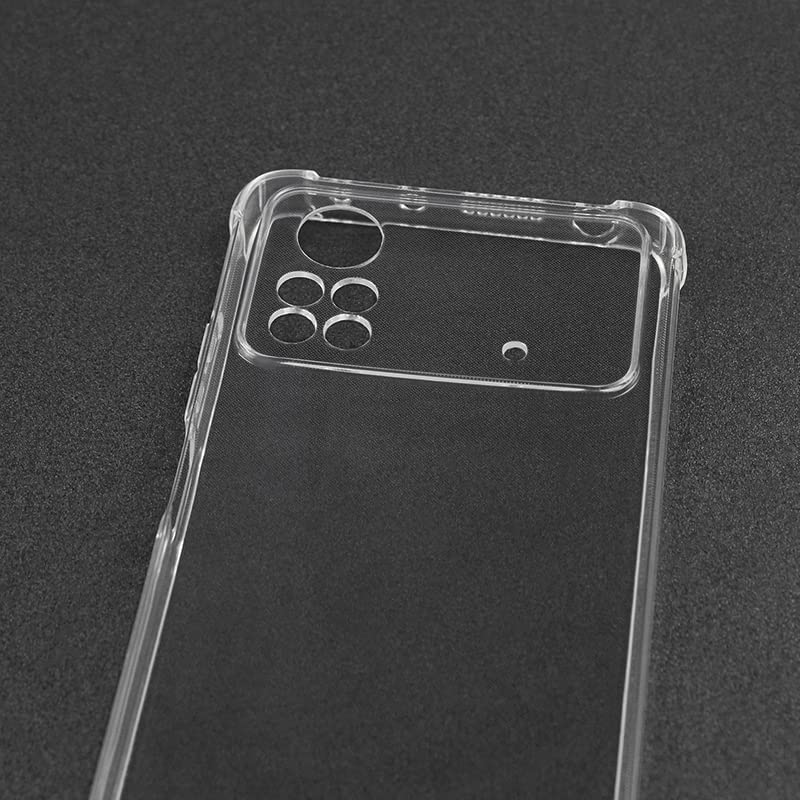Picture of Xiaomi Poco X4 Pro 5G TPU Back Cover Shockproof Silicone Bumper - Transparent