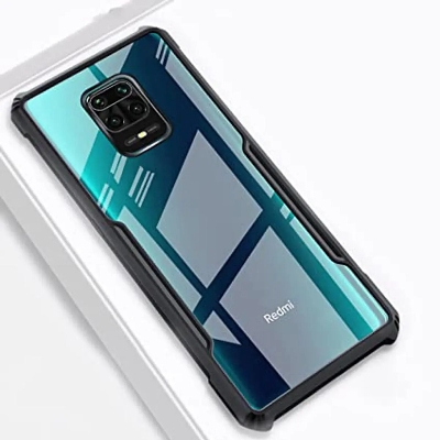 Picture of Trendy Clear Cases For Xiaomi Redmi Note 9 Pro 9 Pro Max Note 9s Note 10 Lite Poco M2 Pro Phone Cases Luxury Transparent Crystal Ultra Thin Shockproof Covers Durable And Reliable Phone Back Covers