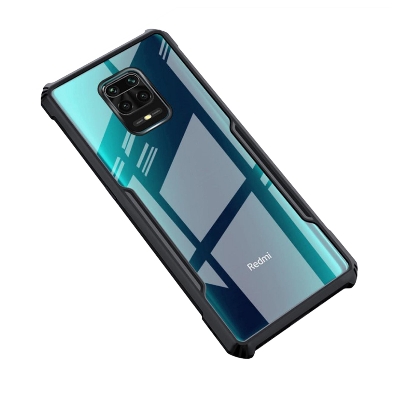 Picture of Trendy Clear Cases For Xiaomi Redmi Note 9 Pro 9 Pro Max Note 9s Note 10 Lite Poco M2 Pro Phone Cases Luxury Transparent Crystal Ultra Thin Shockproof Covers Durable And Reliable Phone Back Covers