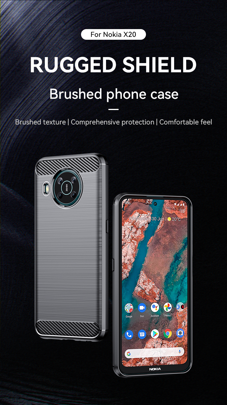 Picture of Shock Resistant Protective Phone Case For Nokia X100 XR20 Soft Silicone Phone Cases For X10 X20 TPU Back Cover