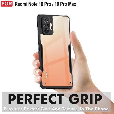 Picture of Shockproof Transparent Hard Cover for Redmi Note 10 Pro / Redmi Note 10 Pro Max