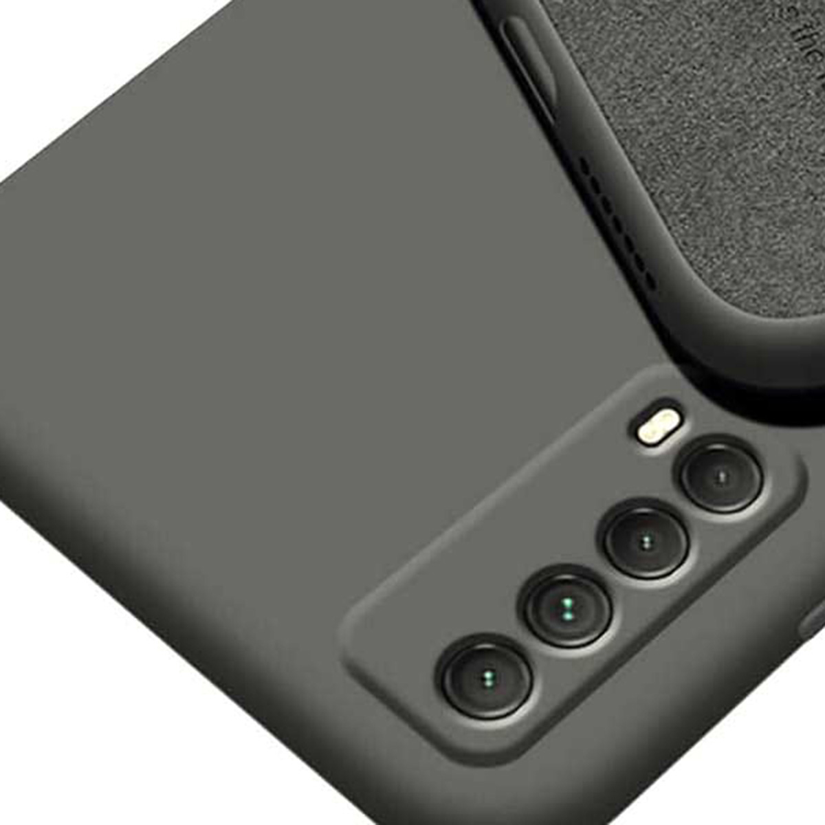 Picture of For Huawei Y7A / Huawei P Smart 2021 New Liquid Silicone Soft Gel Rubber Shockproof Cover