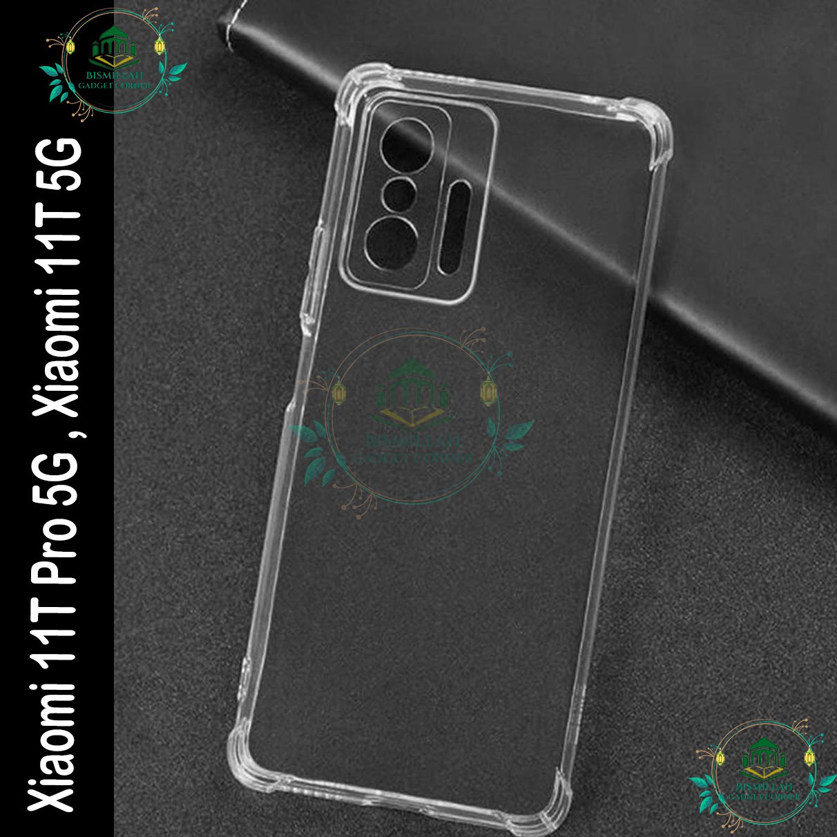 Picture of Transparent back cover For Xiaomi 11T Pro 5G , Xiaomi 11T 5G Luxury transparent Protect Back Cover Soft Case