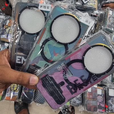 Picture of Anime Gengar Phone Case for Oppo Realme C65 5G Colorful Silver Hard Cove