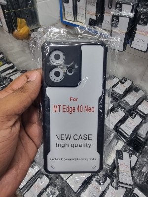 Picture of For Motorola Edge 40 Neo Xunddu Bumper Case Reinforced Corner with Shock-Proof Transparent Full Air Protection Back Cover