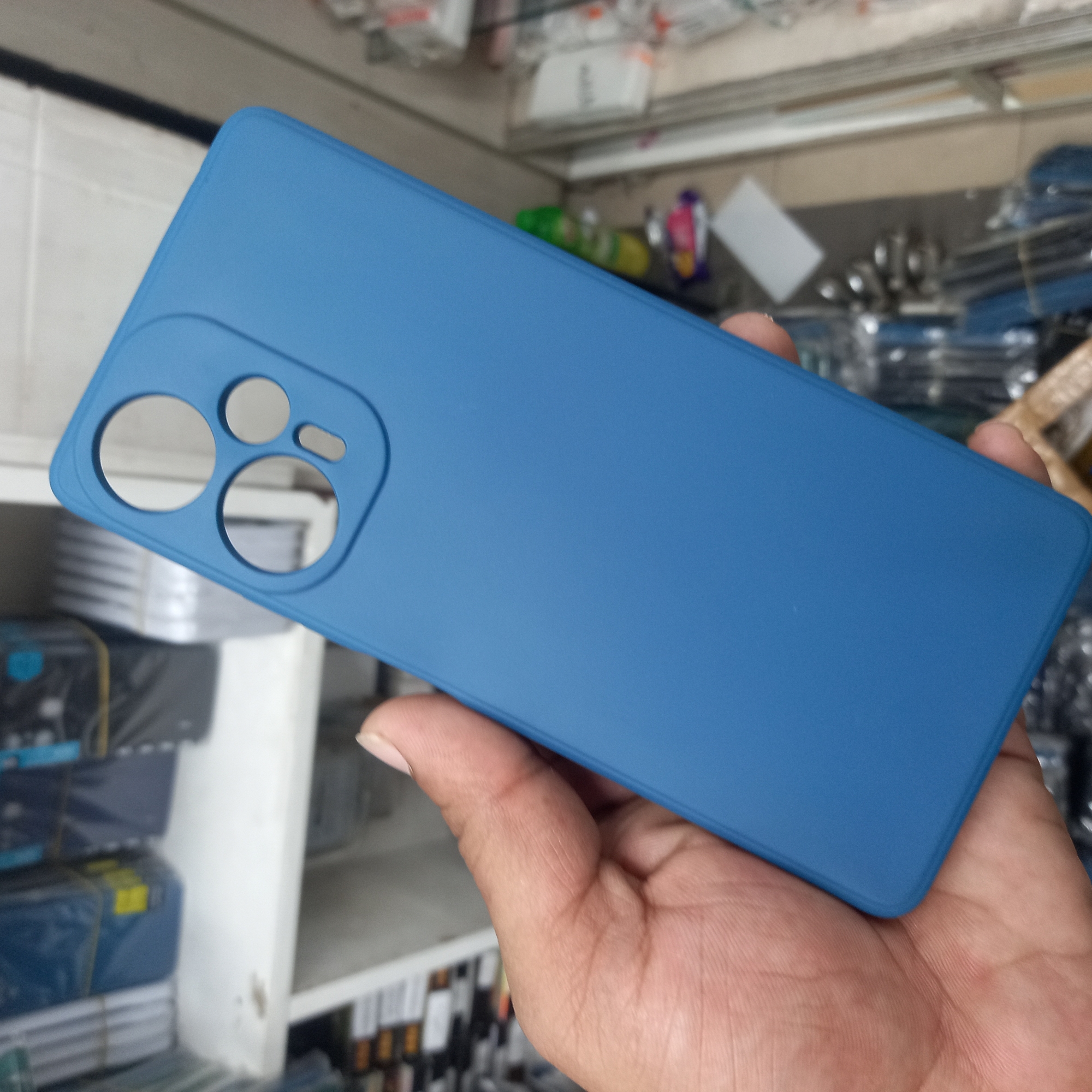 Picture of For Xiaomi Redmi poco F5 Heavy Strong Liquid Silicone Soft Gel Rubber Shockproof Back Cover Mobile back cover