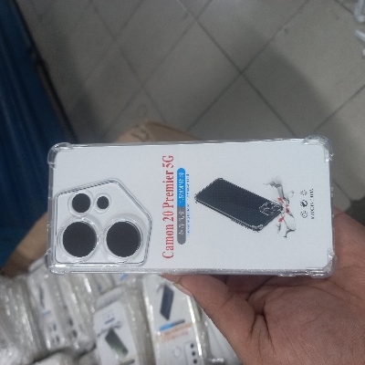 Picture of Protective TPU Soft Case Cover for TECNO CAMON 20 PREMIER 5G Shockproof Silicone Ultra Thin Clear Soft TPU Phone Case