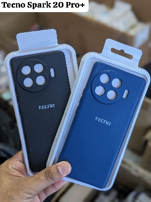 Picture of For Tecno Spark 20 Pro+ Camera Protection Premium Silicone Case Soft Ultra-Thin Flexible Protective Mobile Phone Back Cover Tecno Spark 20 Pro Plus