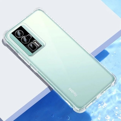 Picture of For Xiaomi Redmi K60 / Redmi K60 Pro / Poco F5 Pro Premium Silicone Case Crystal Clear Soft TPU Ultra-Thin Transparent Flexible Protective Mobile Phone Back Cover