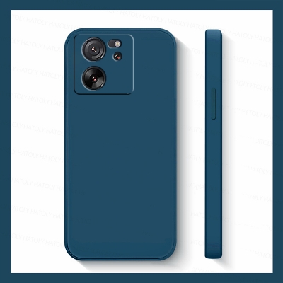 Picture of Premium Liquid Silicone Phone case for Xiaomi Redmi K60 Ultra / Xiaomi 13T / Xiaomi 13T Pro Liquid Silicon Mobile Back Case Soft Silicone Phone Cover - মোবাইল ফোন - Phoneo